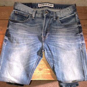 Express Rocco slim fit skinny leg 29x30 nwot